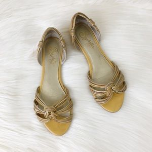 ✨5 FOR $25✨ Seychelles Stick to Your Guns Yellow Sandals